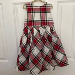 Holiday plaid dress
